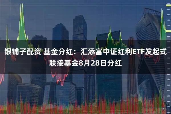 银铺子配资 基金分红：汇添富中证红利ETF发起式联接基金8月28日分红