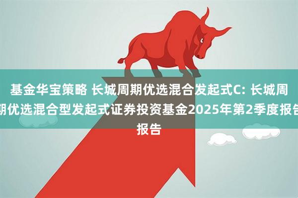 基金华宝策略 长城周期优选混合发起式C: 长城周期优选混合型发起式证券投资基金2025年第2季度报告
